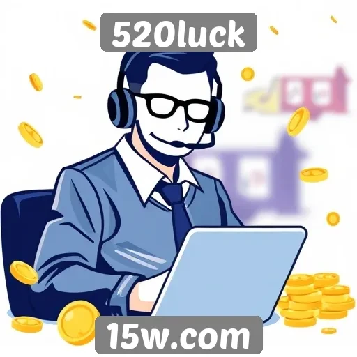Atendimento ao cliente no site 520luck