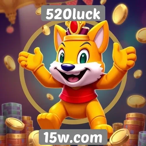 Exploração das ofertas de jogos no site 520luck